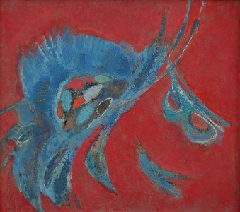 Rodica Pandele, Zbor II, u/p, 80 x 90 cm, PR 1722