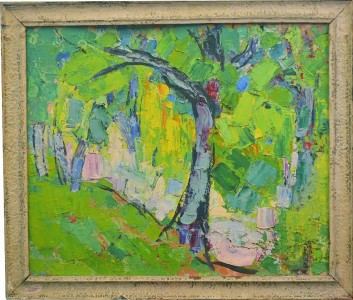 Tablou Rodica Pandele - Peisaj – copac