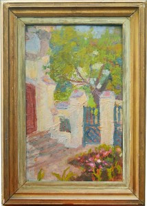Tablou Rodica Pandele - Peisaj poarta 1956